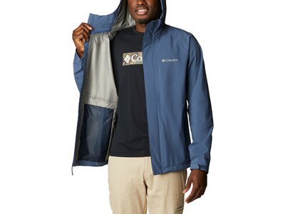 COLUMBIA Herren Regenjacke Earth Explorer™ Shell Blau