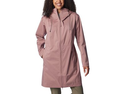 COLUMBIA-Damen-Jacke-Weekend Adventure™ Long Shell Pink