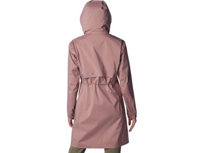 COLUMBIA-Damen-Jacke-Weekend Adventure™ Long Shell Pink