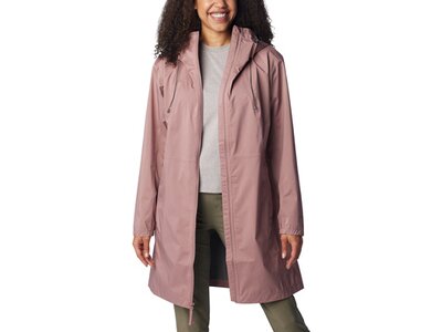 COLUMBIA-Damen-Jacke-Weekend Adventure™ Long Shell Pink