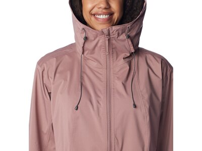 COLUMBIA-Damen-Jacke-Weekend Adventure™ Long Shell Pink