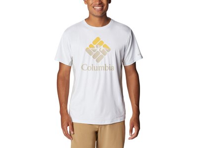 COLUMBIA Herren Shirt Zero Ice Cirro-Cool™ Graphic Tee Weiß