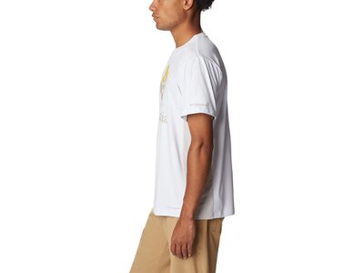 COLUMBIA Herren Shirt Zero Ice Cirro-Cool™ Graphic Tee Weiß
