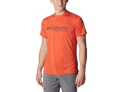 COLUMBIA-Herren-Oberteil-M Titan Pass™ Graphic Tee Orange