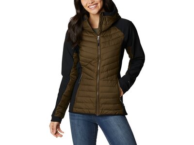 COLUMBIA Damen Jacke Powder Lite Hybrid Hooded Jacket Grün