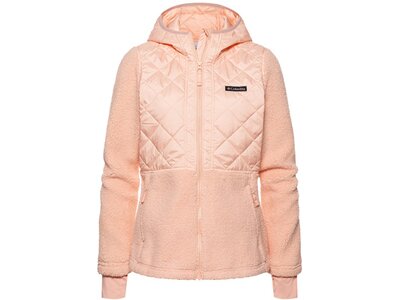 COLUMBIA Damen Pullover Crested Peak Full Zip Orange