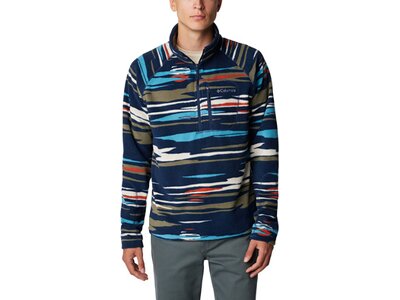 COLUMBIA Herren Rolli Fast Trek Printed Half Zip Blau