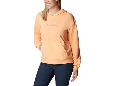 COLUMBIA Columbia Logo III French Terry Hoodie Orange