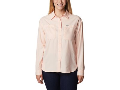 COLUMBIA Damen Hemd Silver Ridge Utility LS Shirt Orange