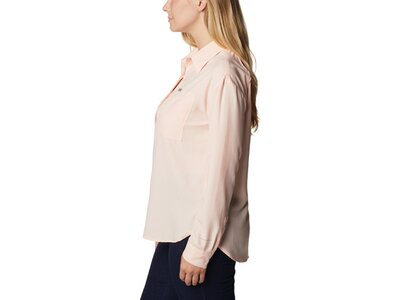 COLUMBIA Damen Hemd Silver Ridge Utility LS Shirt Orange