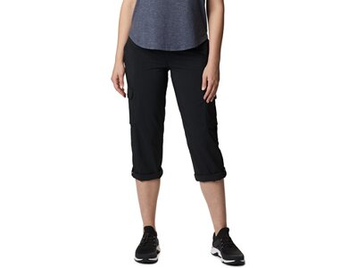 COLUMBIA Damen Caprihose Silver Ridge Utility Capri Schwarz
