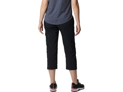 COLUMBIA Damen Caprihose Silver Ridge Utility Capri Schwarz