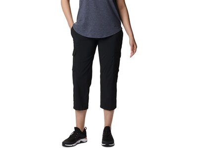 COLUMBIA Damen Caprihose Silver Ridge Utility Capri Schwarz