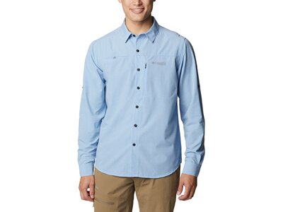 COLUMBIA Herren Hemd M Titan Pass 2.0 Irico LS Shirt Blau