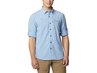 COLUMBIA Herren Hemd M Titan Pass 2.0 Irico LS Shirt Blau