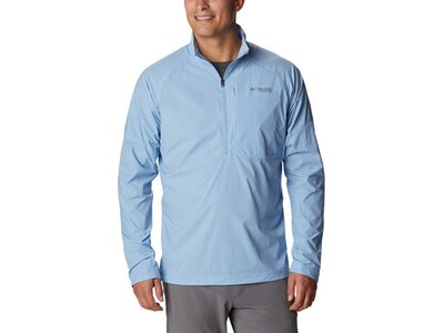 COLUMBIA Herren Unterjacke M Titan Pass Lightweight 1/2 Zip Blau