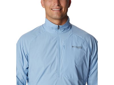 COLUMBIA Herren Unterjacke M Titan Pass Lightweight 1/2 Zip Blau