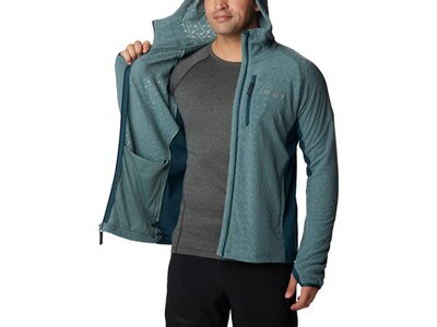 COLUMBIA Herren Rolli Titan Pass 3.0 Hooded Fleece Blau