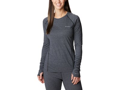 COLUMBIA Damen Unterhemd Tunnel Springs Wool Crew Schwarz