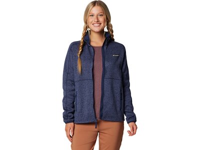COLUMBIA Damen Rolli Sweater Weather Full Zip II Blau