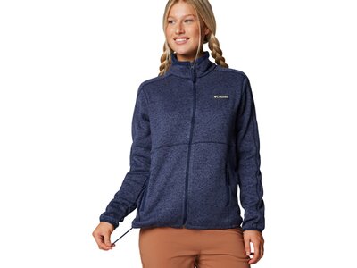 COLUMBIA Damen Rolli Sweater Weather Full Zip II Blau