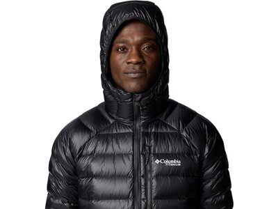 COLUMBIA Herren Jacke Arctic Crest Down Hooded Schwarz