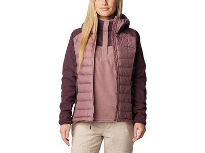 COLUMBIA Damen Jacke Powder Lite II Hybrid Hooded Pink