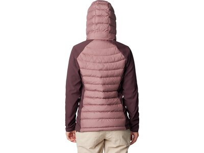 COLUMBIA Damen Jacke Powder Lite II Hybrid Hooded Pink