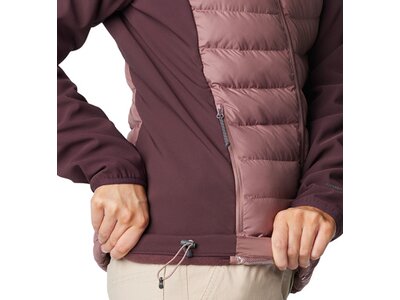 COLUMBIA Damen Jacke Powder Lite II Hybrid Hooded Pink