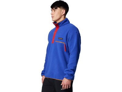 COLUMBIA Herren Pullover Helvetia II Half Snap Fleece Lila