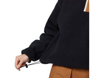 COLUMBIA Damen Rolli Helvetia II Cropped Half Snap Fleec Schwarz