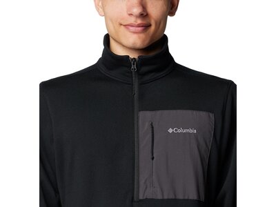 COLUMBIA Herren Pullover Columbia Hike Half Zip II Schwarz