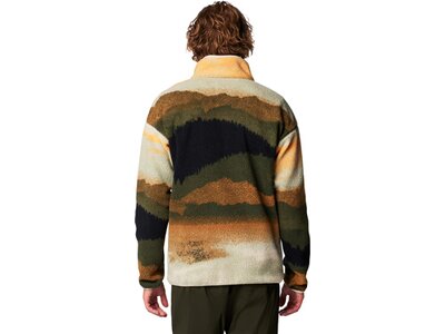 COLUMBIA Herren Rolli Helvetia II Printed Half Snap Fleec Grün