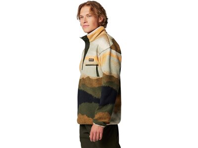COLUMBIA Herren Rolli Helvetia II Printed Half Snap Fleec Grün