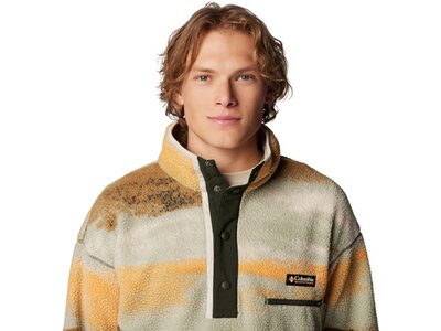 COLUMBIA Herren Rolli Helvetia II Printed Half Snap Fleec Grün