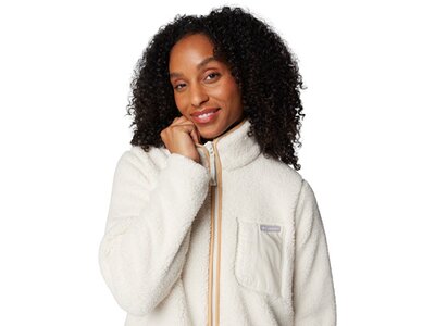 COLUMBIA Rollkragen West Bend Full Zip II Weiß