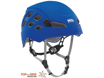 PETZL Herren Helm BOREO Blau