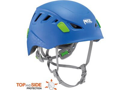 PETZL Kinder Helm PICCHU Blau