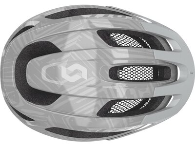 SCOTT Herren Helm Supra (CE) Silber