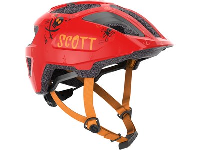 SCOTT Kinder Helm Spunto Rot