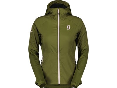 SCOTT Damen Funktionsjacke SCO Hoody W's Explorair Alpha Grün