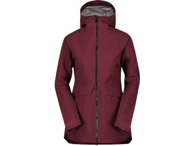SCOTT Damen Jacke SCO Jacket W's Tech Coat 3L Rot