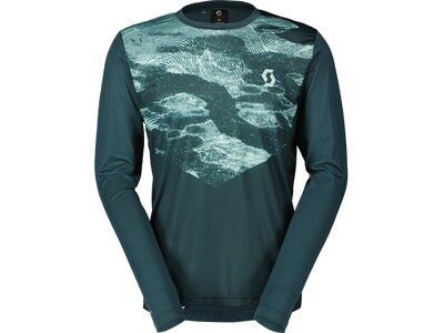 SCOTT Herren Hemd SCO Shirt M's Trail Flow LS Grün