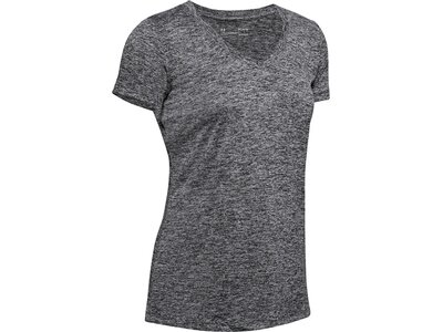 UNDER ARMOUR Damen Kurzarm Tech SSV - Twist Schwarz