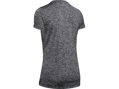 UNDER ARMOUR Damen Kurzarm Tech SSV - Twist Schwarz