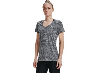 UNDER ARMOUR Damen Kurzarm Tech SSV - Twist Schwarz