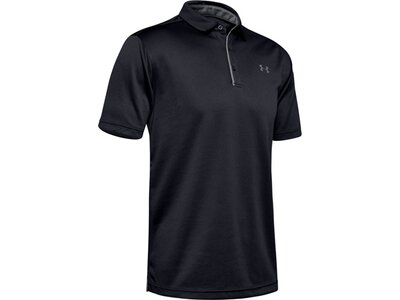 UNDER ARMOUR Herren Kurzarm Tech Polo Schwarz