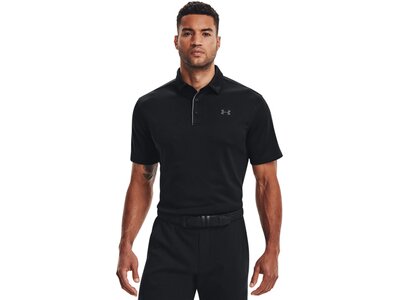 UNDER ARMOUR Herren Kurzarm Tech Polo Schwarz