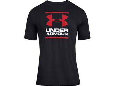 UNDER ARMOUR Herren Kurzarm GL FOUNDATION SS T Schwarz