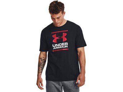 UNDER ARMOUR Herren Kurzarm GL FOUNDATION SS T Schwarz